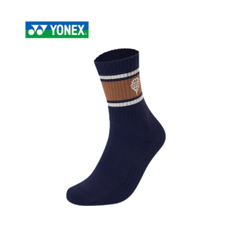 Yonex 2025 Nature Series Unisex Sport Crew Socks 19251EX Indigo Marine