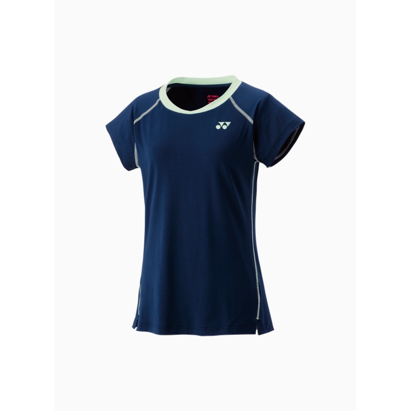 Yonex 2025 Womens Crew Neck Shirt 20839EX Dark Navy