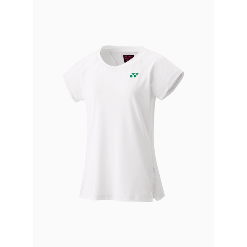 Yonex 2025 Womens Crew Neck Shirt 20839EX White