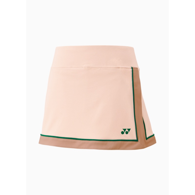 Yonex 2025 Womens Skirt (Inner Short) 26149EX Pink Beige
