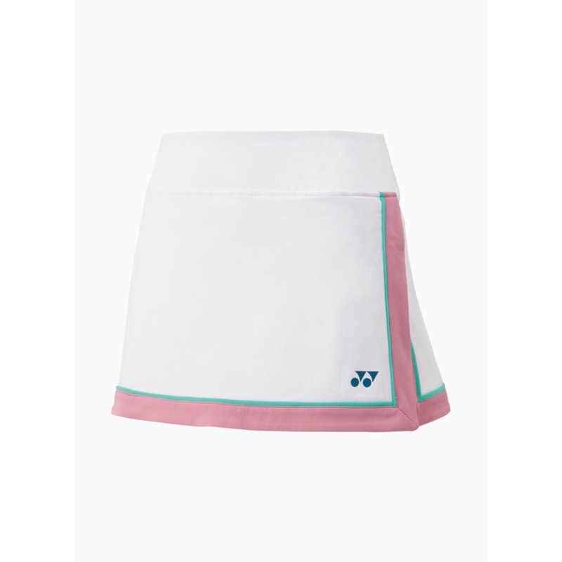 Yonex 2025 Womens Skirt (Inner Short) 26149EX White