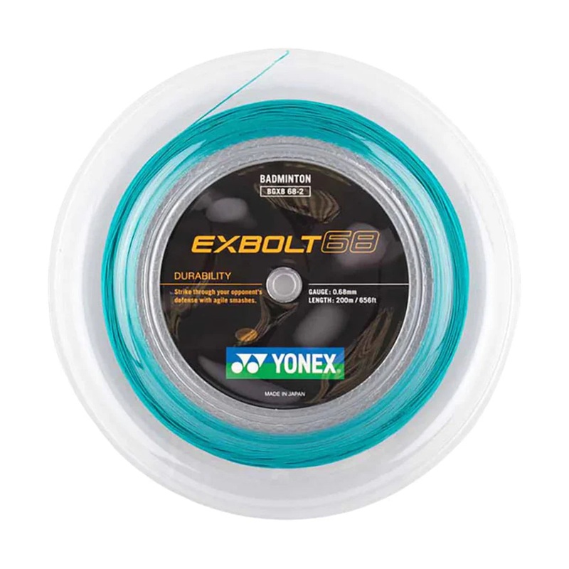 Yonex Exbolt 68 Badminton String Turquoise 200M