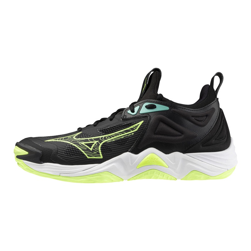 UNISEX WAVE MOMENTUM 3|Black|25.0cm|25.5cm|26.0cm|26.5cm|27.0cm|27.5cm|28.0cm|28.5cm