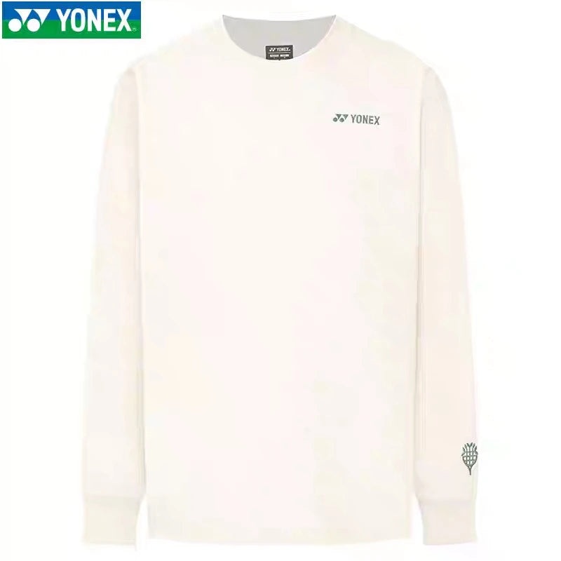 Yonex 2025 Nature Series Unisex Sweat Shirt 32040EX Ice Beige