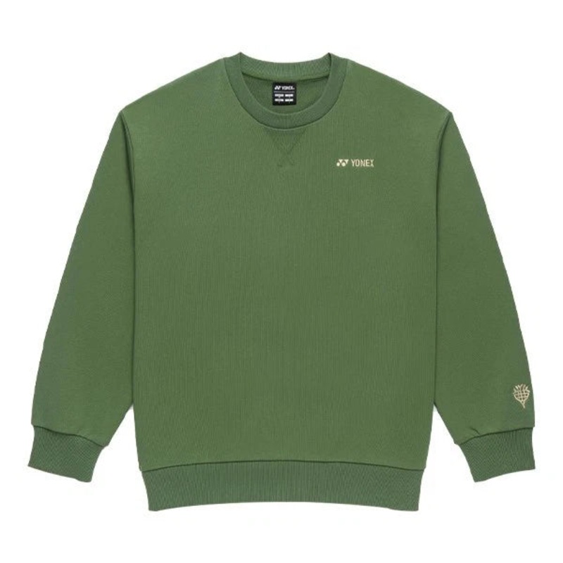 Yonex 2025 Nature Series Unisex Sweat Shirt 32040EX Olive Green