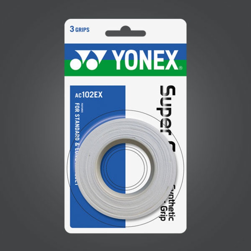 Yonex Wet Super Grap Overgrip AC102EX (3 grips)