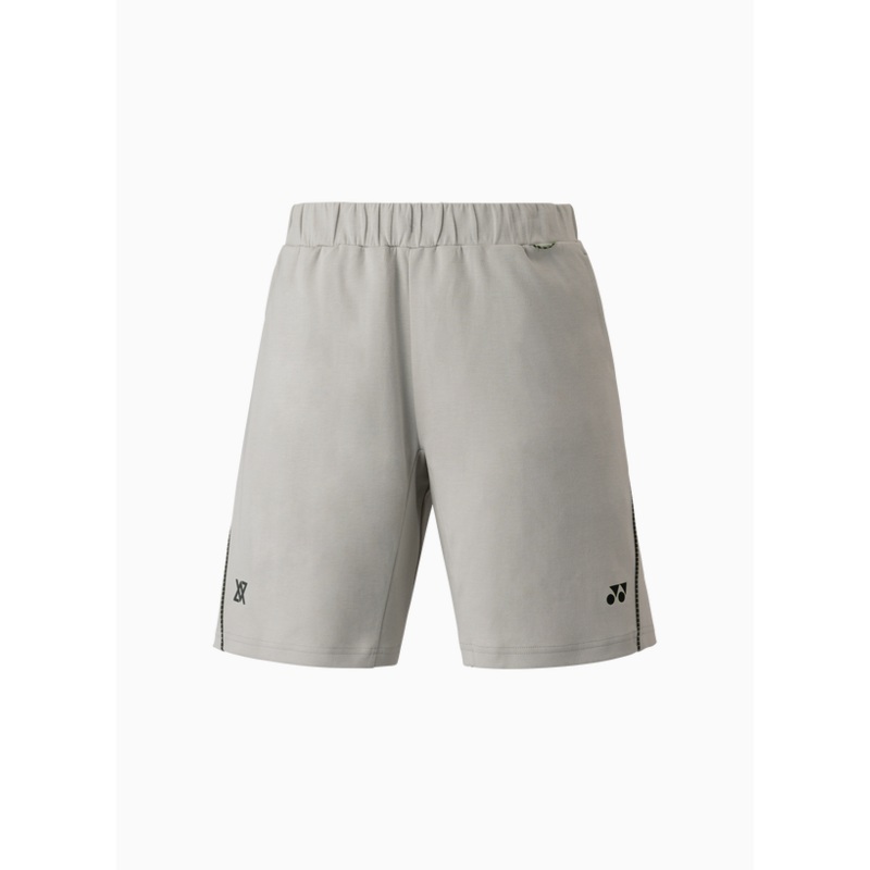 Yonex x Viktor Axelsen Unisex Sweat Shorts VA 30103EX Grayish Beige