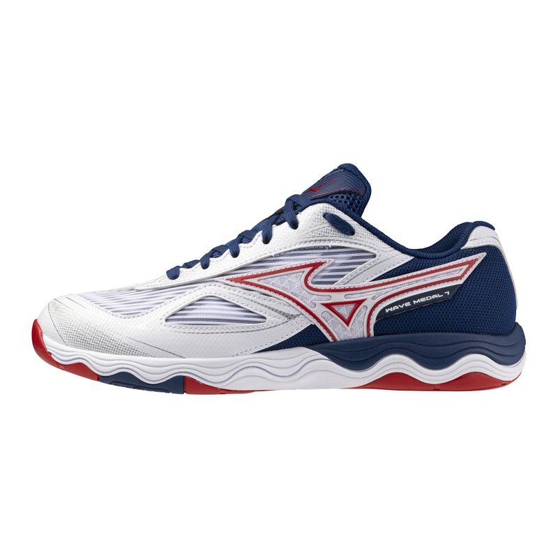UNISEX WAVE MEDAL 7 WIDE|White|27.5cm