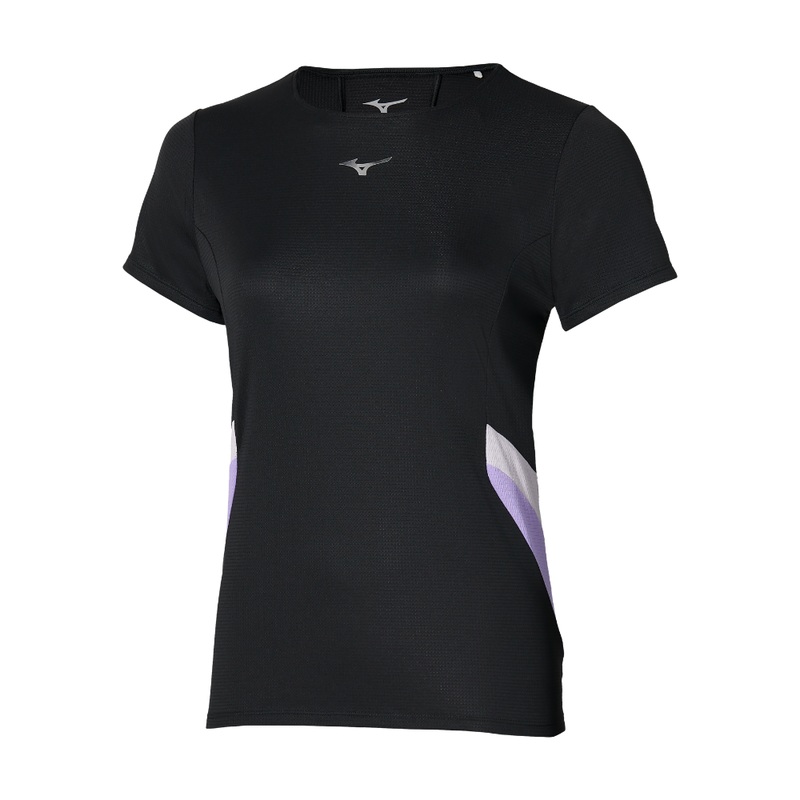 LADIES DRY AEROFLOW TEE|Black|Blue|Purple|XS|S|M|L