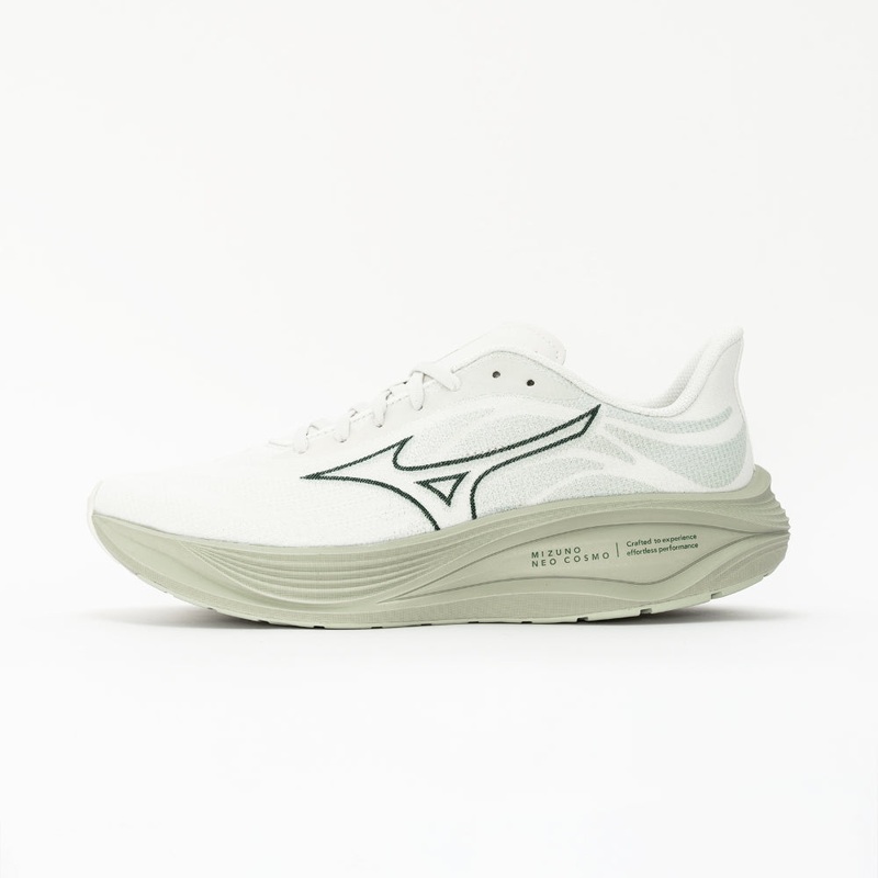 UNISEX MIZUNO NEO COSMO|White|Brown|23.0cm|23.5cm|24.0cm|24.5cm|25.0cm|25.5cm|26.0cm|26.5cm|27.0cm|27.5cm|28.0cm|28.5cm|29.0cm