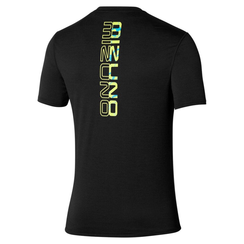 MENS Core Graphic RUN T SHIRT|Black|XL