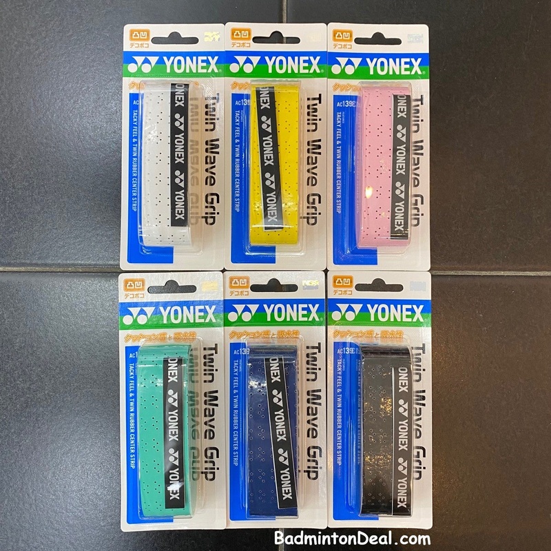 YONEX JAPAN AC139 Twin Wave Grip (1 Wrap)