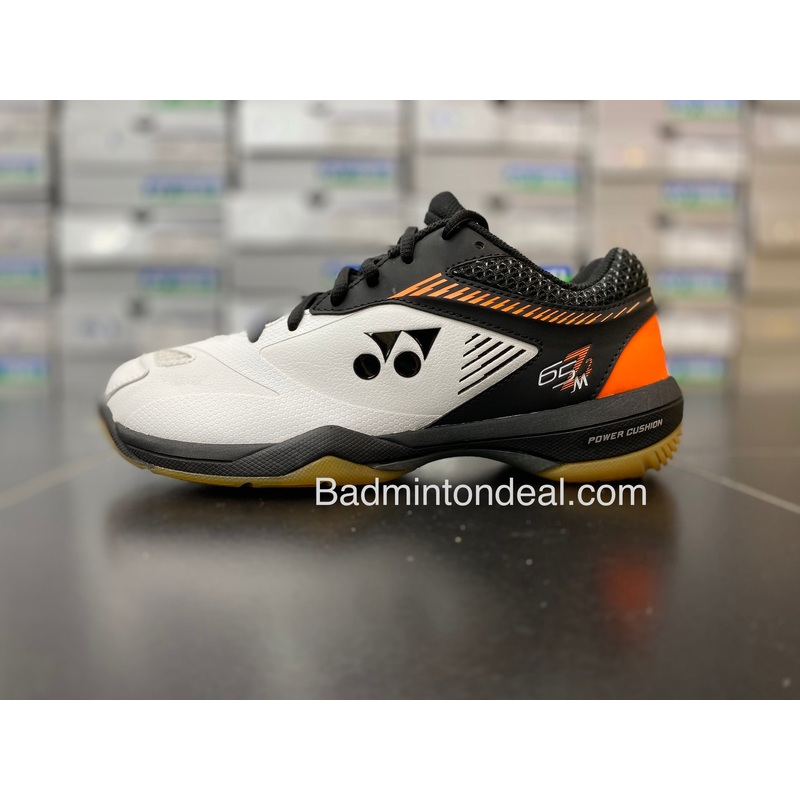YONEX Power Cushion 65 Z 2 Men Badminton Shoes (White / Orange)
