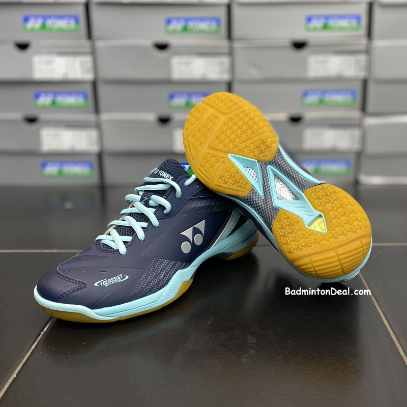 YONEX Power Cushion 65Z3 Women Ladies Badminton Shoes (Navy / Saxe)