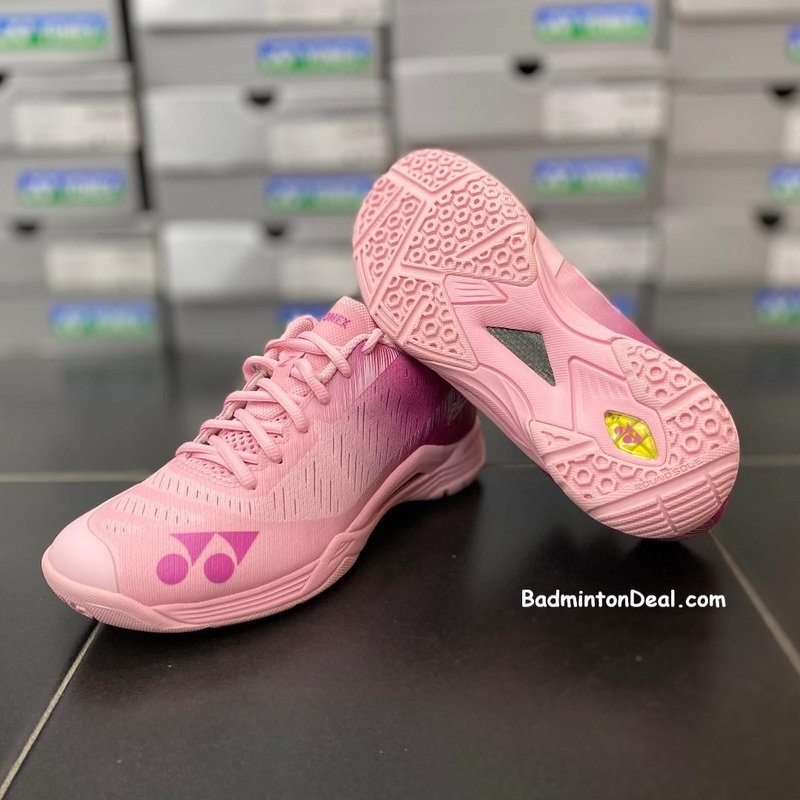 YONEX Power Cushion Aerus Z Women Badminton Shoes (Pastel Pink)