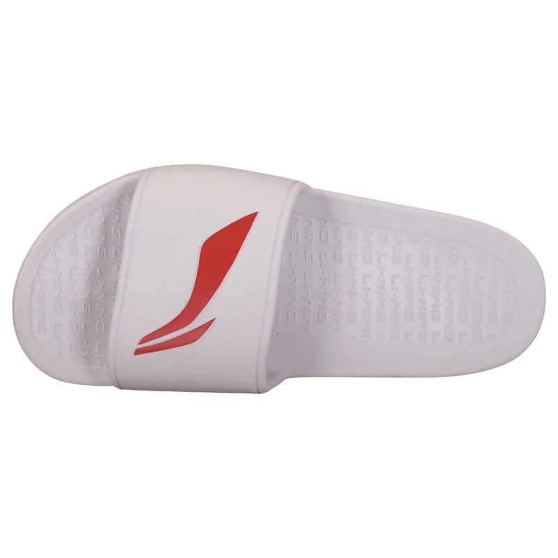 Badeschuh Pantolette wei/rot – AYCS003-2