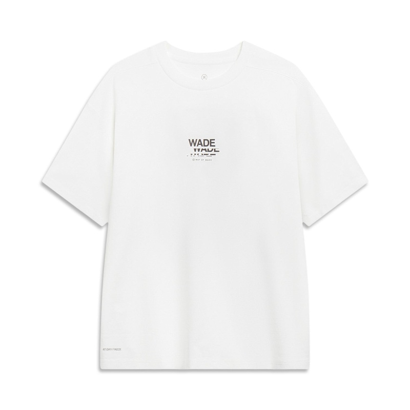 Basketball T-Shirt Wade-Attitude wei – AHST323-2