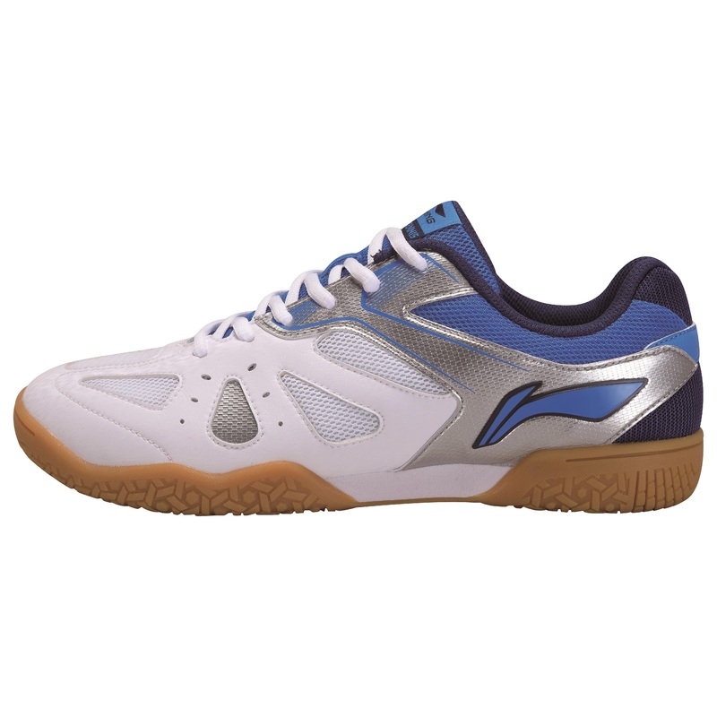 Herren Tischtennisschuh Hawk Eye – wei/blau – APTP003-1