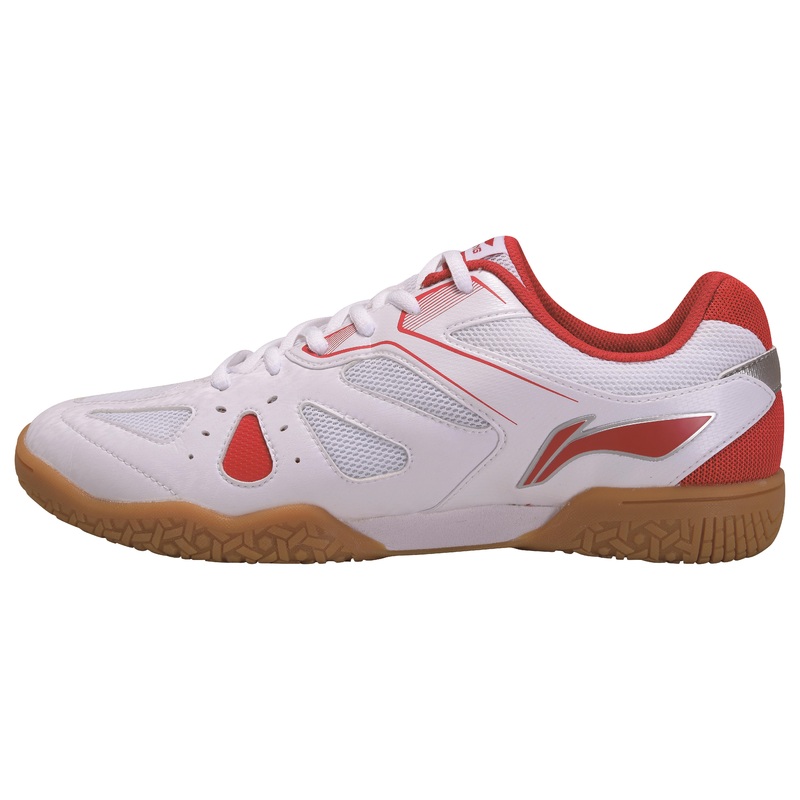 Herren Tischtennisschuh Hawk Eye – wei/rot – APTP003-2