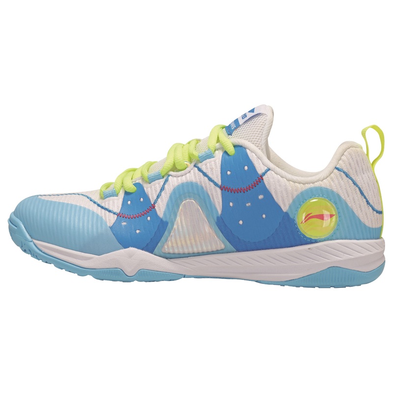 Professional Herren Tischtennis Schuh Mountains – Wei-Blau – APPR017-1