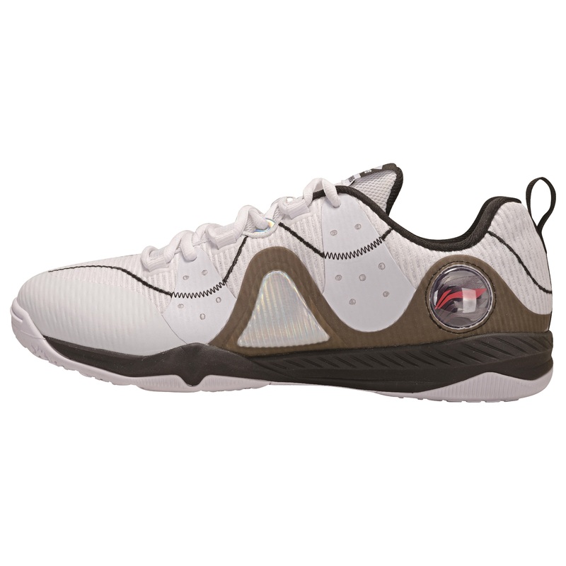 Professional Herren Tischtennis Schuh Mountains – Wei-Schwarz – APPR017-3