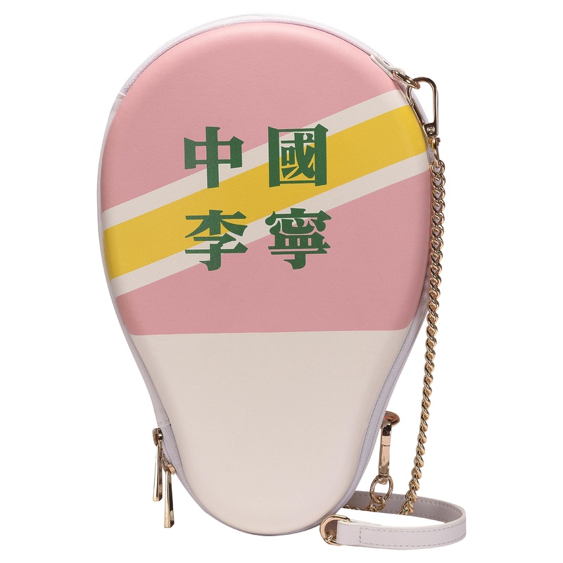 Tischtennis Hlle/-Tasche Hardcase wei/rosa – ABJQ032-1