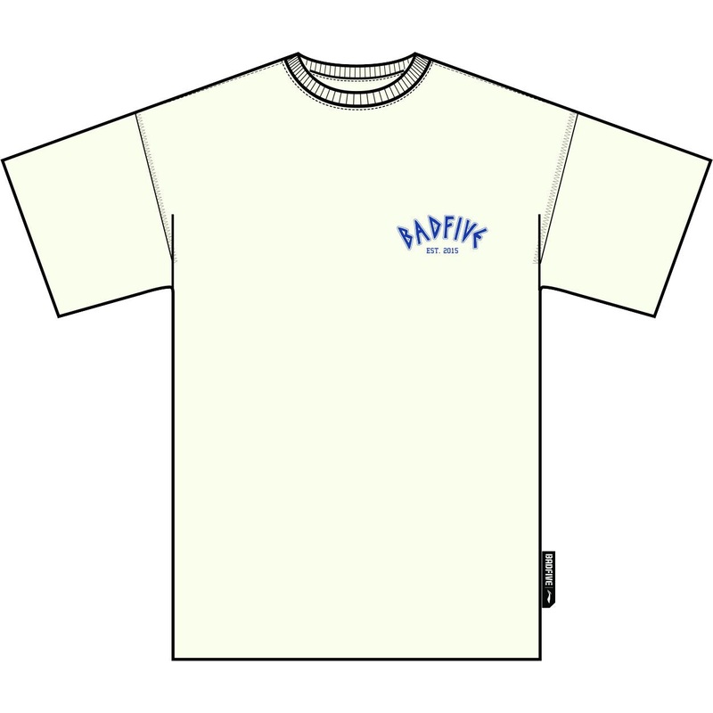 Unisex Basketball T-Shirt BADFIVE Anti-Warrior wei – AHST289-5