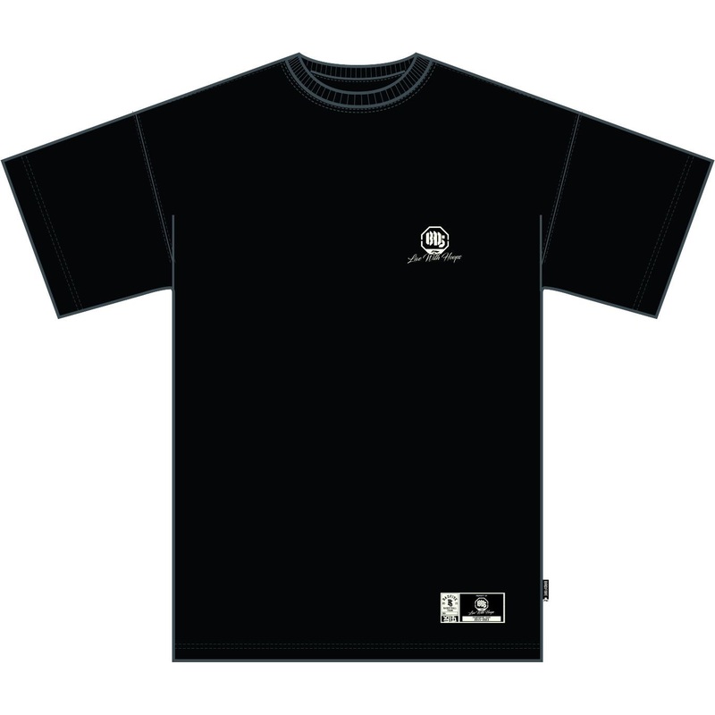 Unisex Basketball T-Shirt BADFIVE No-War schwarz – AHST281-2