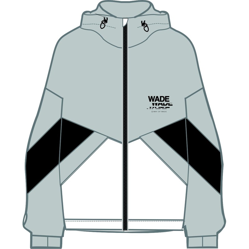 Unisex Basketball Windbreaker Wade grau – AFDT307-2