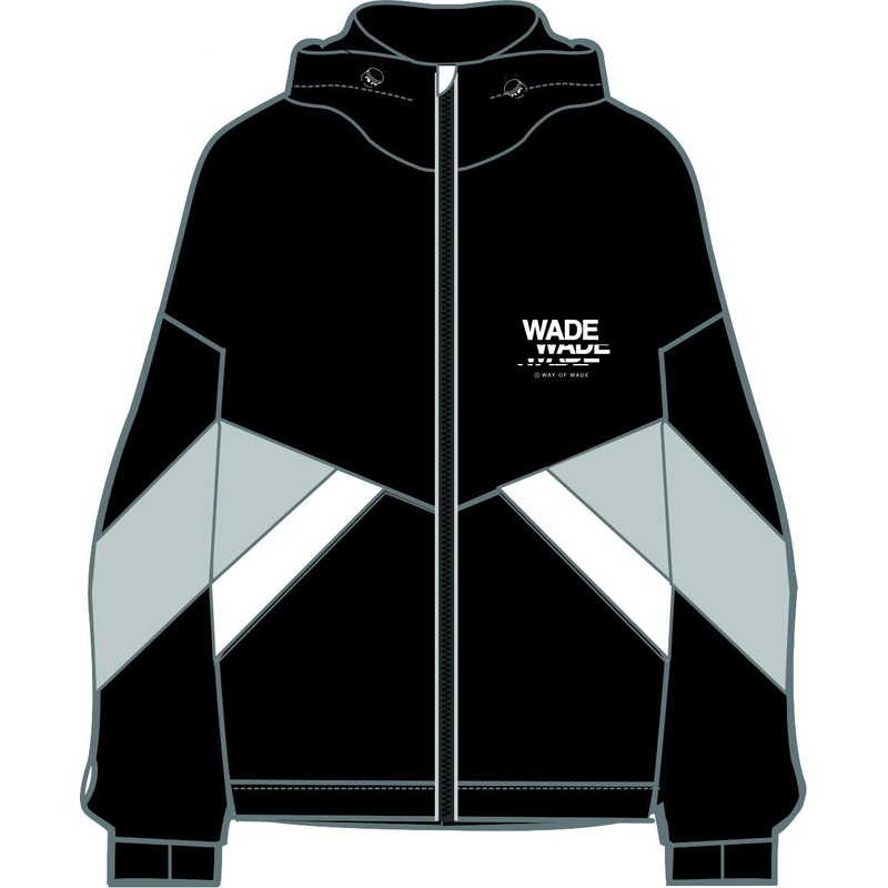 Unisex Basketball Windbreaker Wade schwarz – AFDT307-1