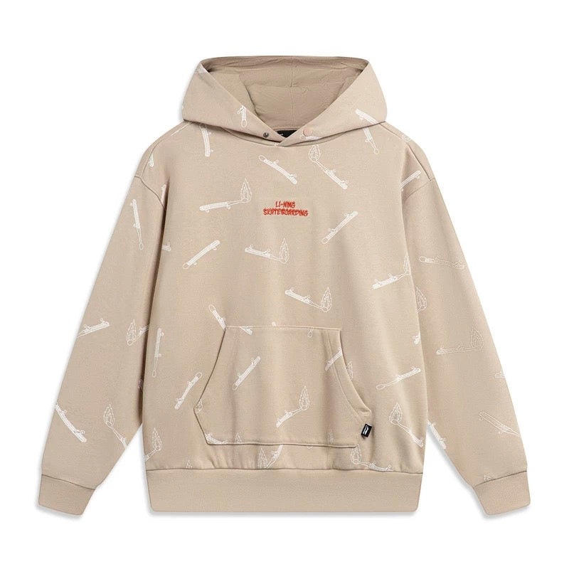 Unisex Skateboard Casual Hoody Boards beige – AWDT955-3