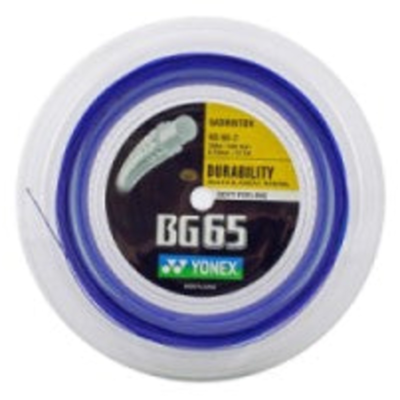 Yonex BG65 – 200m Badminton String Reel [Royal Blue]