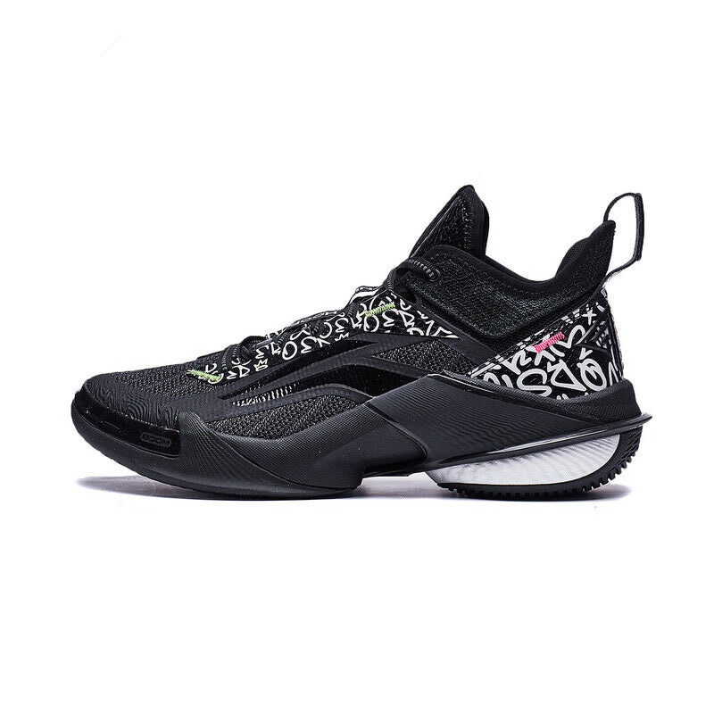 Basketballschuh Power 10 Premium schwarz – ABAT089-7
