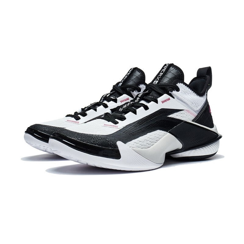 Basketballschuh Power 10 Premium – wei/schwarz – ABAT089-1
