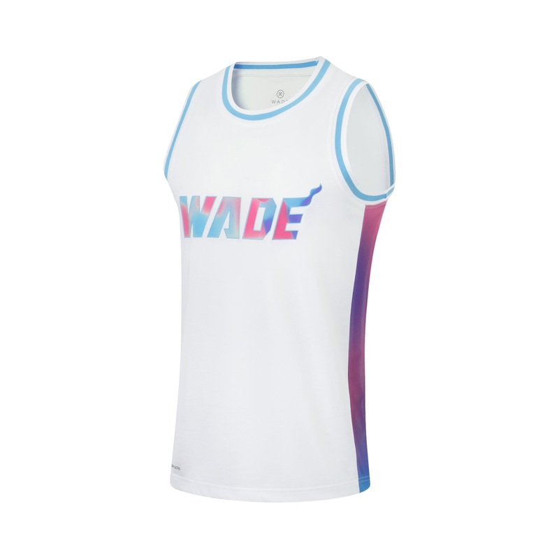 Unisex Basketball-Competition Top Wade-Style wei – AAYT051-4