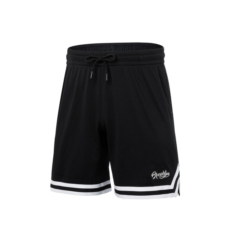 Unisex Basketball-Short Brooklyn schwarz – AAPQ229-1