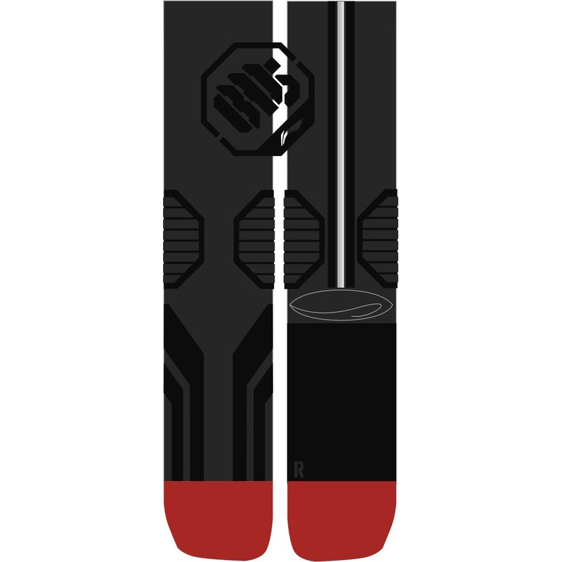 Unisex Basketballsocken BADFIVE-Serie B5 schwarz – AWLT135-1