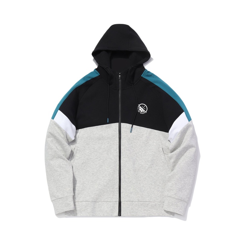 Unisex Hoodie-Pullover Wade hellgrau – AWDQ565-1