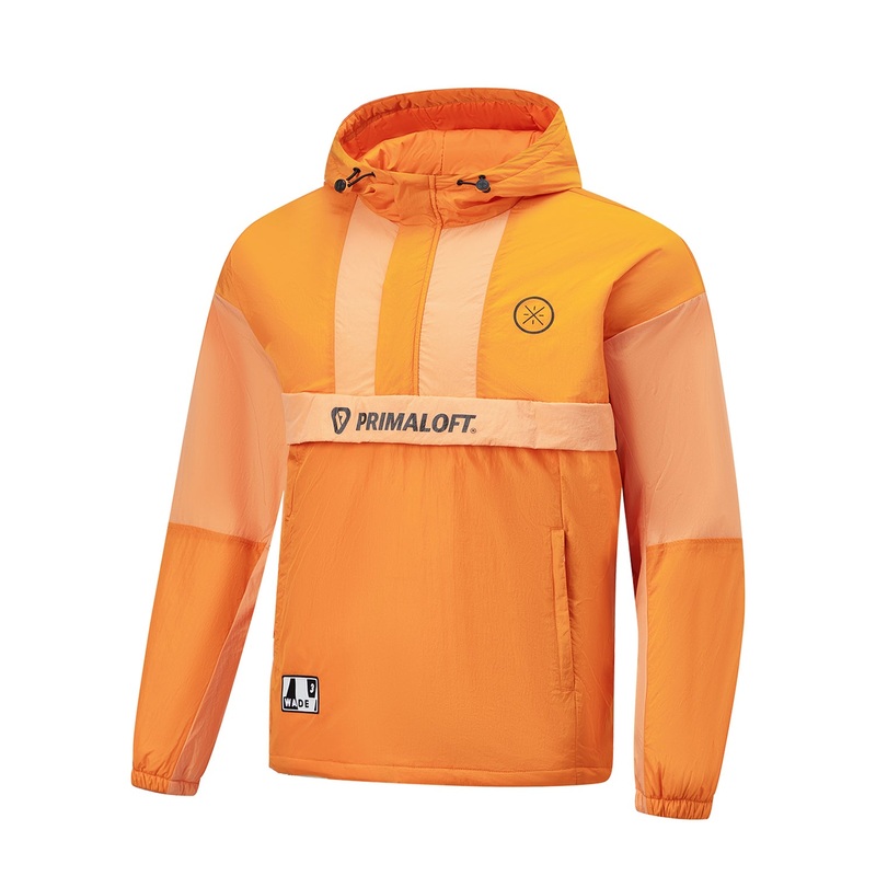 Unisex Jacke mit Kapuze Wade x Primaloft – orange – AJMT103-3