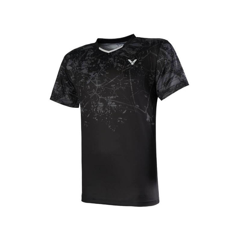 Victor T-00009 C Game T-Shirt [Black]