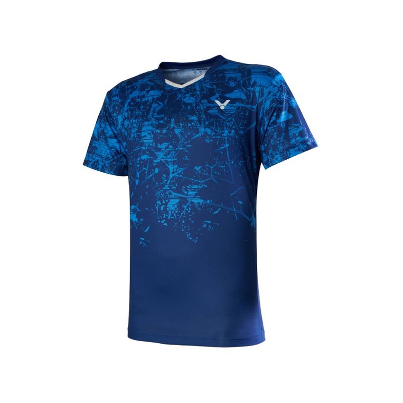 Victor T-00009 F Game T-Shirt [Blue]