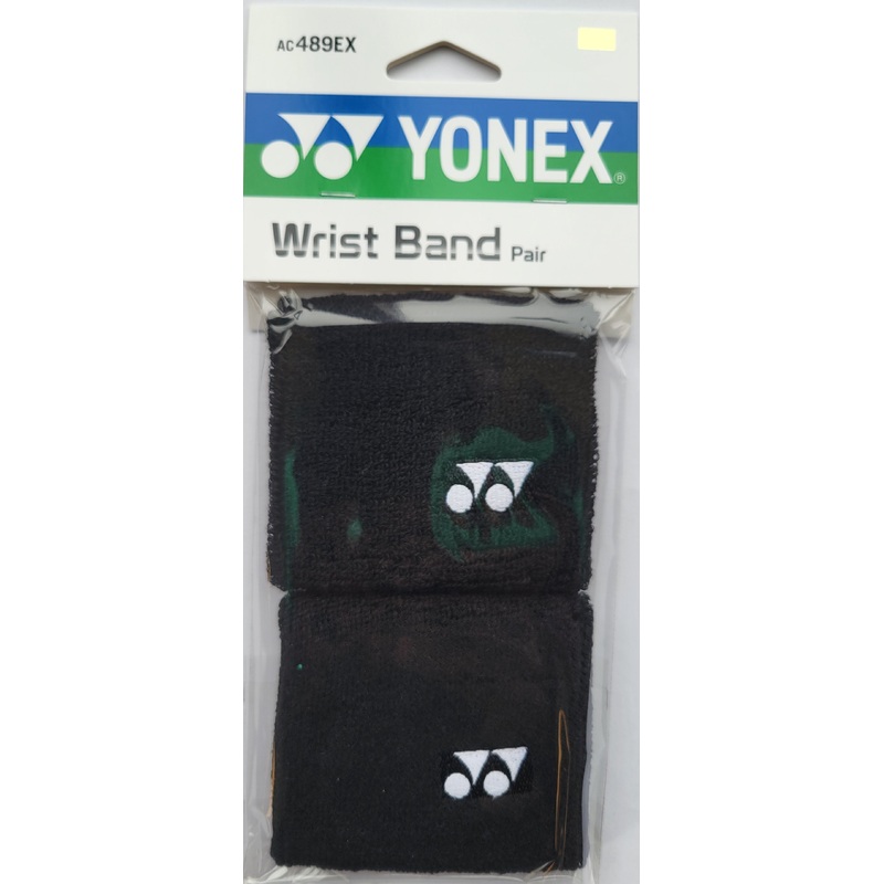 Yonex Wrist Band – AC489EX (2 Pack) [Black]