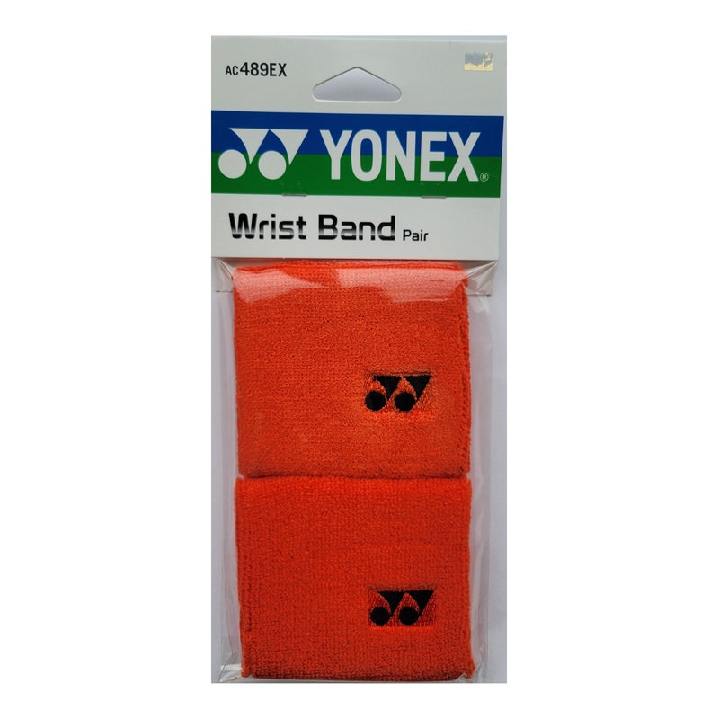 Yonex Wrist Band – AC489EX(2 Pack)[Orange]