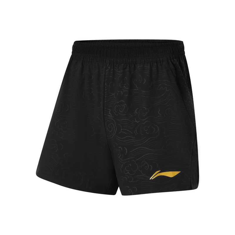 Tischtennis Herren China Team Short Dragon – schwarz – AAPU211-1