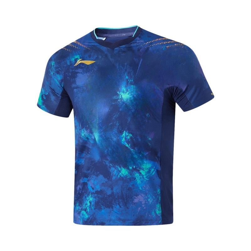 Unisex Tischtennis China Nat. Team Wettkampftrikot – blau – AAYU197-1