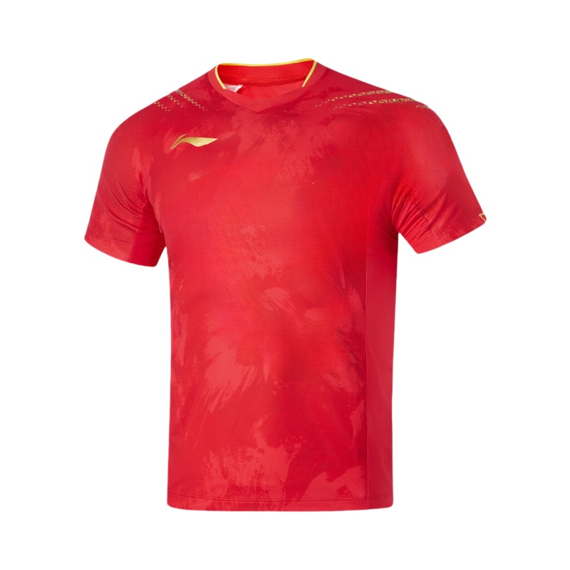 Unisex Tischtennis China Nat. Team Wettkampftrikot – rot – AAYU197-2
