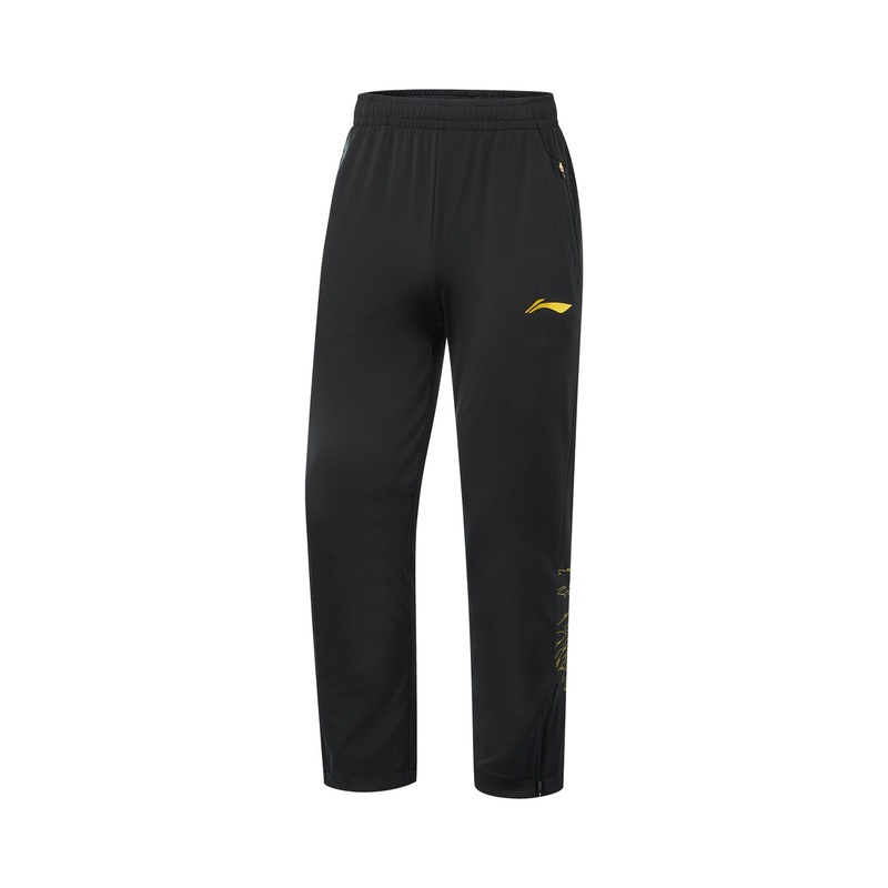 Unisex Trainingshose China Team Olympia – schwarz – AYKU771-1