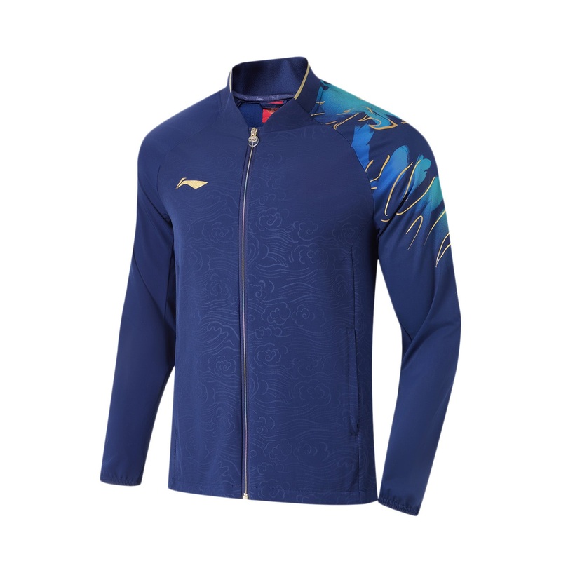 Unisex Trainingsjacke China Team Dragon – blau – AYYU015-3