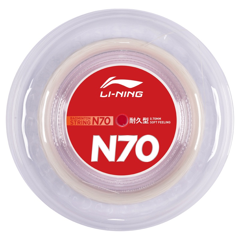Badmintonsaite N70 – 200m-Rolle – verschiedene Farben – AXJT051