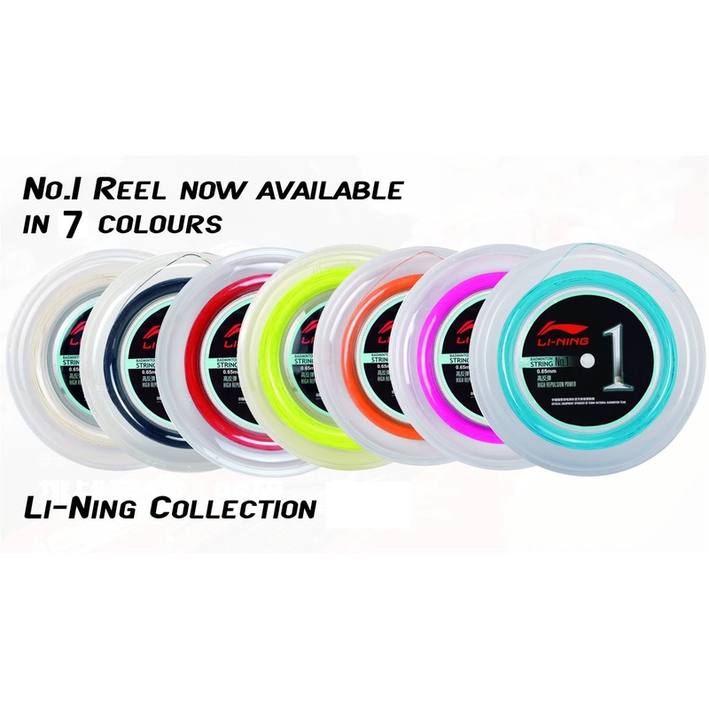 Badmintonsaite No.1 – 200m-Rolle in verschiedenen Farben – AXJJ072